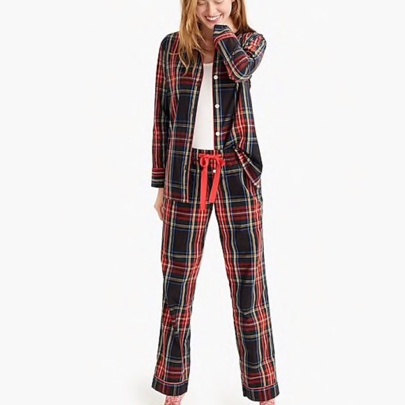 🎉HP🎉 Women’s Stewart Plaid Pajama Set NEW - Picture 2 of 7